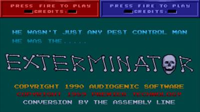 Exterminator - Screenshot - Game Title Image