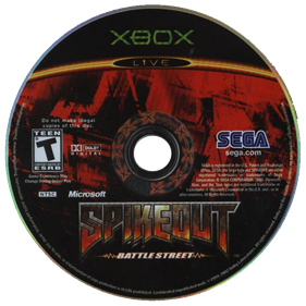 Spikeout: Battle Street - Disc Image