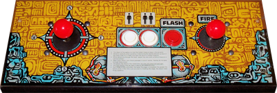 Tutankham - Arcade - Control Panel Image