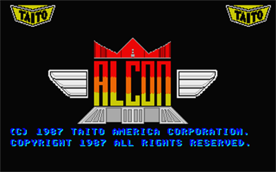 A.L.C.O.N. - Screenshot - Game Title Image
