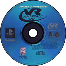 Jimmy Johnson's VR Football '98 - Disc Image