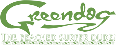 Greendog: The Beached Surfer Dude! - Clear Logo Image