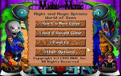 Might and Magic: World of Xeen - Screenshot - Game Select