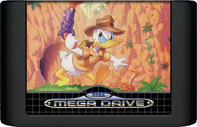QuackShot Starring Donald Duck - Cart - Front Image