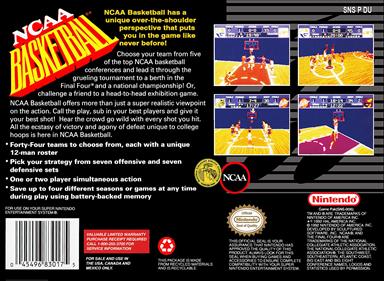 NCAA Basketball - Box - Back Image