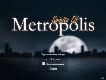 Spirits of Metropolis - Screenshot - Game Title Image