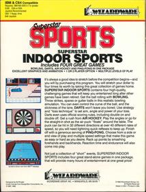 Superstar Indoor Sports - Box - Back Image
