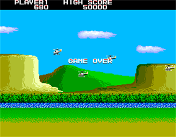 Airwolf - Screenshot - Game Over Image