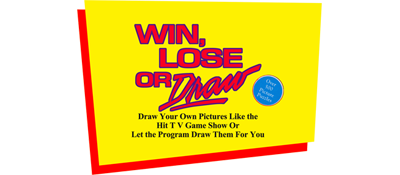 Win, Lose or Draw - Clear Logo Image