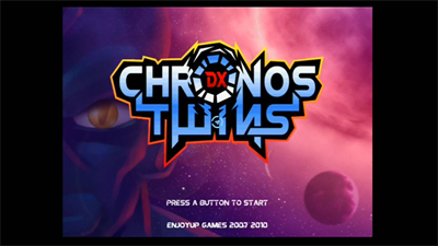 Chronos Twins DX - Screenshot - Game Title Image