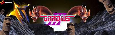 Gradius III - Arcade - Marquee Image