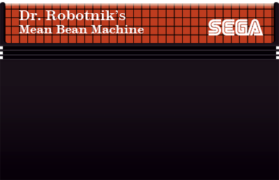 Dr. Robotnik's Mean Bean Machine - Cart - Front Image