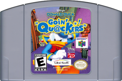 Disney's Donald Duck: Goin' Quackers - Cart - Front Image