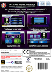 Who Wants to be a Millionaire: 2nd Edition - Box - Back Image