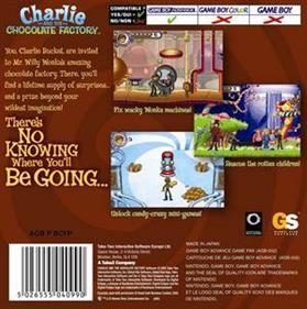 Charlie and the Chocolate Factory - Box - Back Image