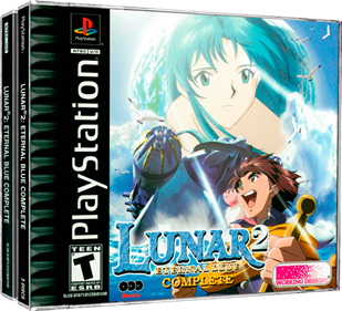 Lunar 2: Eternal Blue Complete - Box - 3D Image