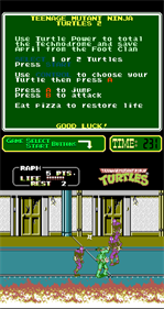 Teenage Mutant Ninja Turtles II: The Arcade Game - Screenshot - Gameplay Image