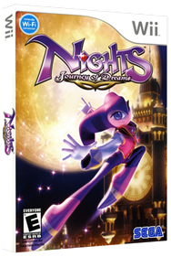 NiGHTS: Journey of Dreams - Box - 3D Image