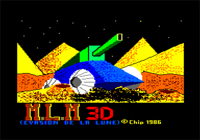 M.L.M 3D: Évasion de la Lune - Screenshot - Game Title Image