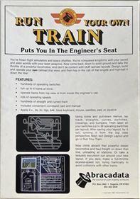 Run Your Own Train - Box - Back Image