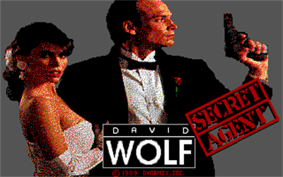 David Wolf: Secret Agent - Screenshot - Game Title Image