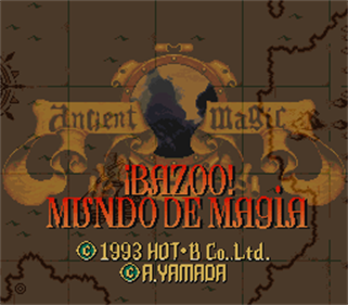 Ancient Magic: Bazoe! Mahou Sekai - Screenshot - Game Title Image