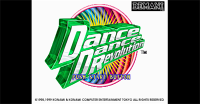 Dance Dance Revolution - Screenshot - Game Title Image