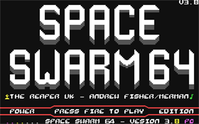 Space Swarm 64 - Screenshot - Game Title Image