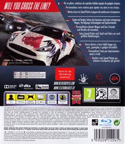Need for Speed: Rivals - Box - Back Image