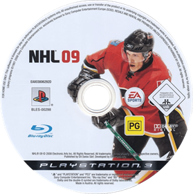 NHL 09 - Disc Image