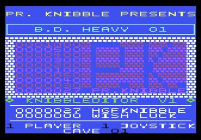Boulder Dash Heavy 01 - Screenshot - Game Title Image