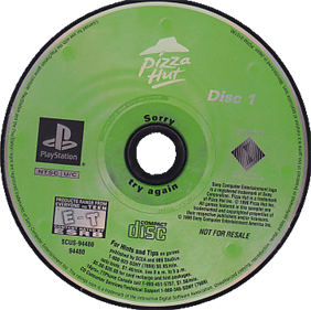 Pizza Hut Disc 1 - Disc Image