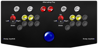 Jailbreak - Arcade - Controls Information Image