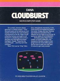 Cloudburst - Box - Back Image