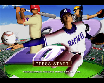 League Series Baseball 2 - Screenshot - Game Title Image