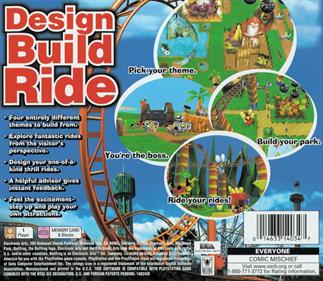 Sim Theme Park - Box - Back Image