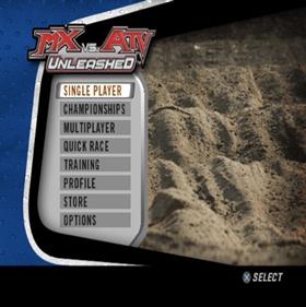 MX vs. ATV: Unleashed - Screenshot - Game Title Image