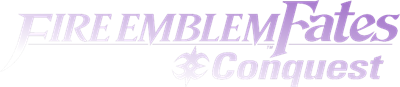 Fire Emblem Fates: Conquest - Clear Logo Image