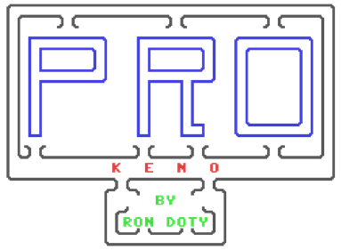 Pro Keno - Clear Logo Image