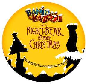 Banjo-Kazooie Nightbear Before Christmas - Clear Logo Image
