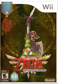 The Legend of Zelda: Skyward Sword - Box - Front - Reconstructed