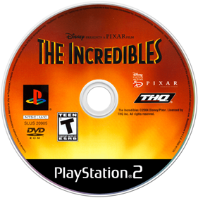 The Incredibles - Disc Image