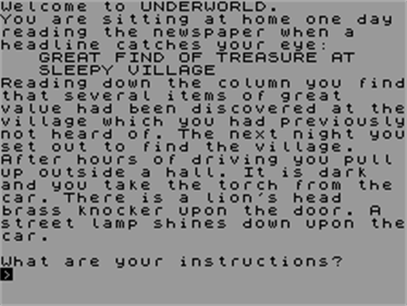 The Village: Underworld - Screenshot - Gameplay Image