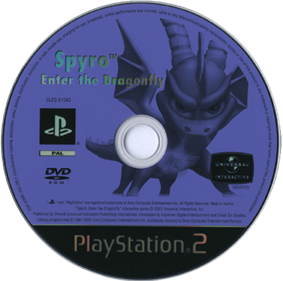 Spyro: Enter the Dragonfly - Disc Image