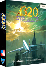 A320 Airbus: Edition USA - Box - 3D Image
