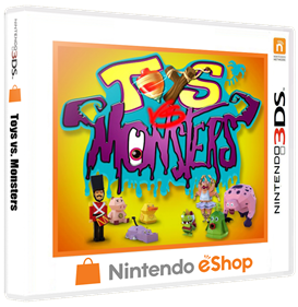 Toys vs Monsters - Box - 3D Image