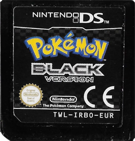 Pokémon Black Version - Cart - Front Image