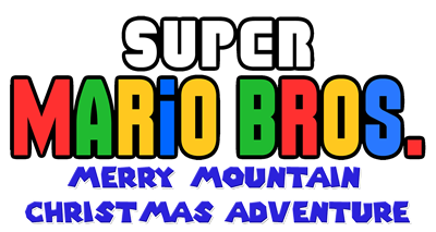 Super Mario Bros: Merry Mountain Christmas Adventure - Clear Logo Image
