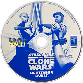 Star Wars: The Clone Wars: Lightsaber Duels - Disc Image