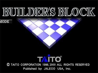 Builder's Block - Screenshot - Game Title Image